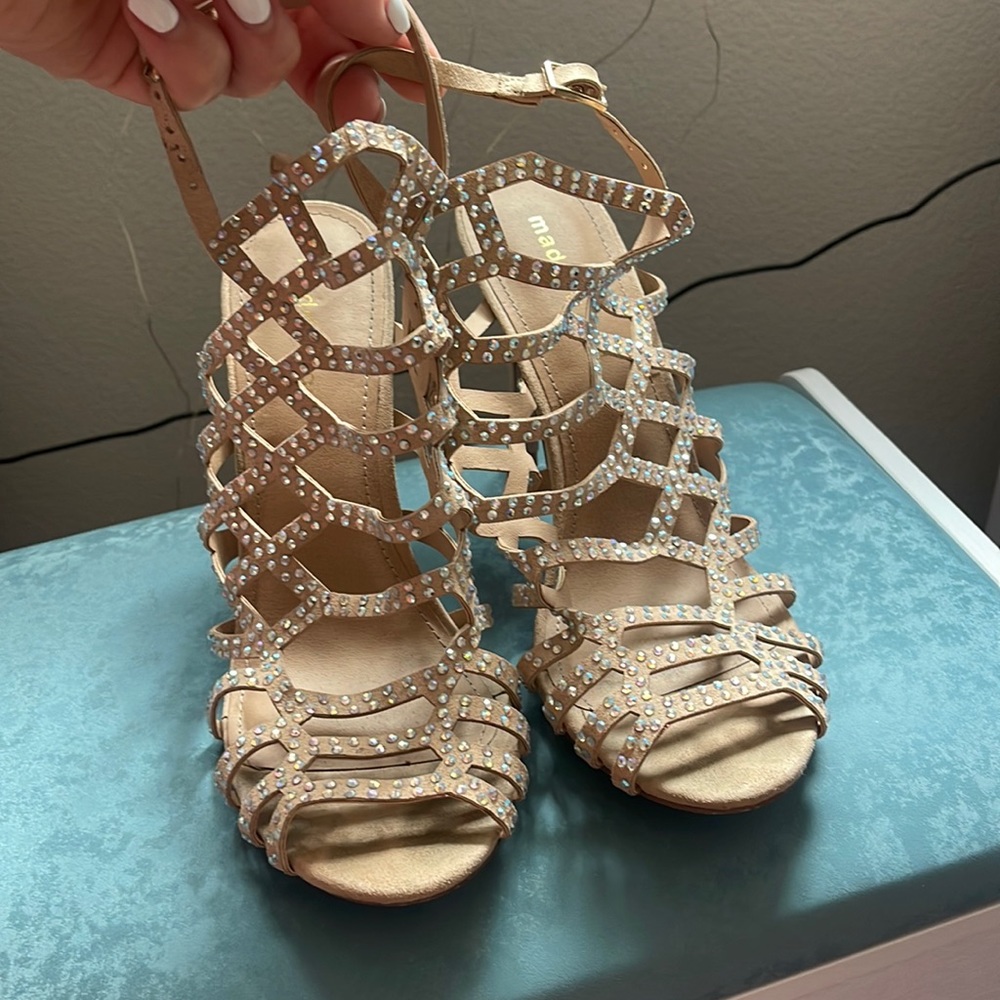Madden girl crystal sandals